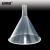 安赛瑞 塑料漏斗（5个装）透明三角漏斗分液漏斗 实验室液体分装工具直径120mm600600