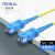 创优捷 光纤跳线 单芯尾纤 SC/PC-SC/PC-单模-G.652D-2mm-5M 黄色
