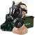 素界fmj05型防毒面具防核辐射防生化毒烟毒雾粉尘MF11B全面罩 滤毒罐z-b-p2-2单罐不含面具不