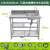哲弘地厨房不锈钢水槽带支架简易台面一体柜 加厚三层单槽右槽+单冷龙头 120*50*80cm 
