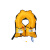 江波（JIANGBO）自动充气救生衣大人大浮力漂流便携式船用气胀式救生衣 自动橙色