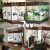溥畔屏风隔断可移动屏风折叠折屏客厅简约现代中式简约办公养生实木布 高1.7米宽0.5米四扇(双面图案)