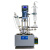 腾锟 单层玻璃反应釜实验室小型加热搅拌一体式蒸馏器1L/2L/3L/5L KS/F10-5L一体式 