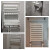 厕所暖气片小背篓暖气片铜铝复合卫生间钢制壁挂式卫浴散热器 钢制9+4