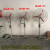 汉河 摇头扇 壁挂式风扇工业排风扇 单位：台 定制 FB-500/220V 壁式
