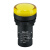 德力西电气LD1122D41M5 LED指示灯AC 220V 黄色 按钮电源信号灯22mm安装孔径