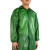 沸耐笙 FNS-24028 劳保工地PVC分体海胶雨衣套装 绿色分体1.5斤 1套