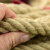 粗细麻绳手工编织diy细绳子黄麻粗麻绳复古装饰品捆绑绳 4毫米50米/1捆 原色