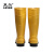 莱尔 R-11-19  耐酸碱防滑耐磨安全靴雨靴防护靴 黄色 42码 一双