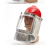 1000度铝箔耐高温防火隔热炉前工安全帽钢厂电焊工业冶炼面罩 铝箔面罩【透明】+ABS安全帽