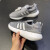 阿迪达斯 （adidas）三叶草男鞋女鞋运动鞋夏季新款款低帮休闲鞋轻便跑步鞋 GZ3495灰色 36