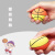 玖纹豹皮球1-3岁 橡胶弹力球儿童高弹力小篮球6厘米小号宝手抓拍拍足球 3cm花色小球1个