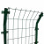 美棠 铁丝围栏 双边丝护栏 隔离网栅栏 高速公路护栏网 一件价 硬塑双丝4mm*1.8m高*3m长+立柱