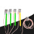 10kv接地线 高压接地线10kv25平方低压室内户外母排螺旋手握线路 0.5米棒3根1*3+7米线+夹配包