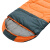 立采 应急睡袋成人防寒棉单人保暖睡袋 蓝橘色1.8kg(适合5度以上) 1个价