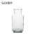 SiQi 集气瓶 60ml125ml500ml玻璃气体收集瓶带磨砂玻璃片多规格玻璃化学仪器教学仪器 玻璃集气瓶500ml