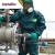 ALPHATEC重型连体防化服耐酸碱有毒气体防护服工厂危险品运输 4000防酸性四件套 M码