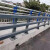 稳东桥梁防撞护栏 河道护栏 立柱不锈钢复合管护栏灯光护栏铝合金护栏 浅蓝色