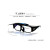 ONEVAN套镜太阳镜夹片墨镜眼镜直接带的司机开车偏光镜 黑框绿片