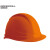 格林维迩 ABS 安全帽 橙色 GS4PAA3 带透气孔+织物顶衬+旋扭式调节