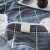 北极绒（Bejirog）全棉毛巾被纯棉六层纱布夏凉被单空调被薄毯子儿童婴儿午睡毯盖被 R虚线格-深灰 120*150cm
