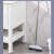 安达通 长柄缝隙地板刷 卫生间浴室瓷砖清洁地刷厨房夹缝无死角清洁刷子 缝隙刷两节杆款（总长92厘米）灰白