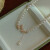克拉苏（CRASSUS）蝴蝶珍珠项链女新款时尚高级复古气质锁骨链生日礼物送女友送女友 蝴蝶珍珠项链