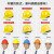 豪玛 玻璃钢安全帽工地冬 领导 施工安全头盔防砸应急透气 建筑工程劳保 可免费印字红色(两侧有孔） 黄色-V型豪华透气款