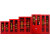腾驰 消防柜全套消防设备器材存放柜应急工具柜灭火器放置柜微型消防站 1.8*1.2m 加厚(空箱）