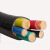 高晖 软电缆线VVR/YJVR3*25+2*16平方 0.6/1KV国标阻燃3+2芯铜芯电缆 1米