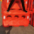 亲卫 塑料三孔水马 注水围栏市政施工围挡道路交通安全隔离墩吹塑款 红色1400*700*140*280mm