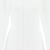 Alaia 奢侈品女装 mini shirt dress 沙漏廓形迷你衬衫裙时尚连衣裙 White 36