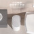智能感应垃圾桶卫生间自动厕所带盖电动客厅窄夹缝2023 9L椭圆形奶油白(自动吸附套袋+