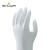 尚和手套 全浸PU涂层手套 10双超薄透气清洁手套E0100 白色M码 301246