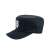 沸耐笙 FNS-23193 物业酒店门卫保安帽通用 黑色保安缝布帽58 1顶