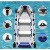 京采无忧 2.3米标准版（3-4人）橡皮艇 皮划艇气垫船折叠救生船