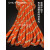 反光绳警示绳荧光绳夜光导向浮绳发光编织绳水上救生绳户外漂浮绳 橙色荧光绳12mm50米 （荧光夜光+漂浮圈）