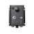 振动盘控制器XR-16/41直振平振电磁铁控制调压速节器10A 220-380V 迷你控制器DYC-5A 【半波5A款220V】