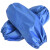 普舍（PUTSCHE）PVC防水袖套 超市厨房养殖场防油耐用柔软舒适护袖 宝蓝色