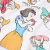 迪士尼 Disney 童装女童儿童宝宝针织卡通动漫短袖T恤可爱短袖衣服2020夏 DB022GY91 本白 120
