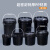 黑色塑料桶圆形密封pp小水桶大号避光诱蜂塑胶桶带盖5/10/20升25L 1L加厚 黑色