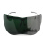 电焊防护眼镜大视野焊工护目镜焊接专用眼镜防强光飞溅护目镜风镜  京炼 大视野防护眼镜(IR5.0绿色)