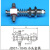 小头金具侧进气真空吸盘座系列 支架件 大头机械手气动金具天行 JD07-1045 小头金具