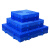 艾克心 塑料垫货板 网格板仓库垫板 方格加厚斜纹间隔40*40*5CM（单位：个）