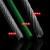 绿皮镀锌铁钢丝绳透明包塑带皮绿皮晾衣绳细软皮钢绞线包胶涂塑 绿皮-2.5mm 1m