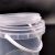 盛富永 透明塑料桶 5L 密封打包桶水桶 带盖龙虾桶包装桶 涂料桶油漆桶 有把手