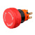 蓝波16mm阻燃塑料急停钮红色蘑菇头无灯6A/250VAC保持式1NO1NC  16SM LB16SM