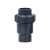 PVC止回阀 UPVC球型塑胶止水阀化工活接塑料单由令活接单向逆止阀 DN80(内径90mm)