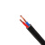 QANNE 聚乙烯交联绝缘电力电缆 YJV-0.6/1kV-2*4 黑色 1m