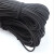 海斯迪克  黑色乳胶弹力绳   3mm(100米/扎)